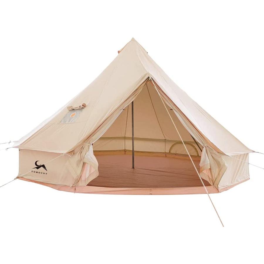 ベルテント 4〜5人用 4mx4mx2.5m 4シーズン対応 TC キャンプ ベルテント 4〜5人用 4mx4mx2.5m 4シーズン対応 TC キャンプ