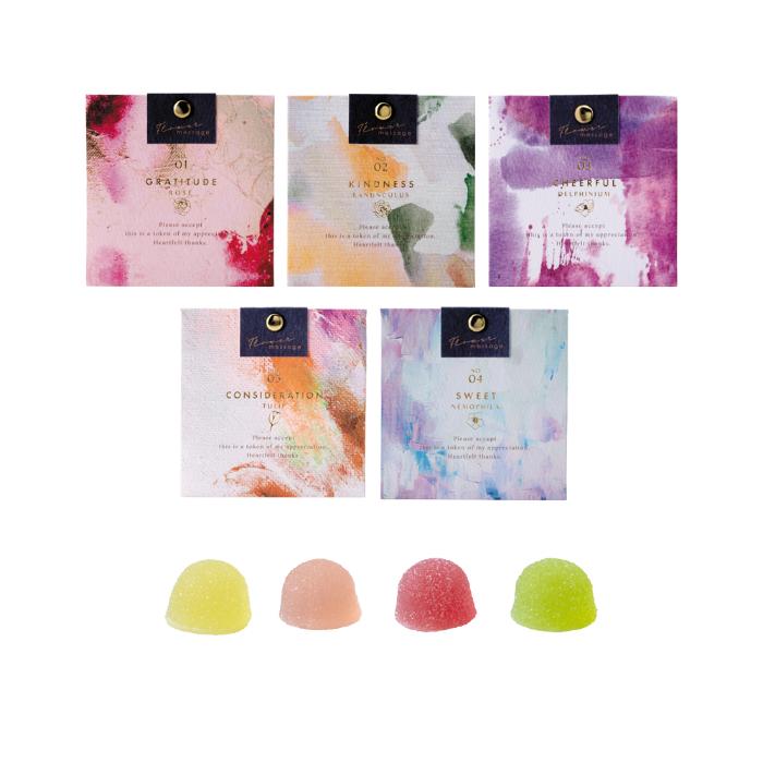 【プチギフト】フルールクルール（フルーツゼリー）　1730【サンクスギフト・ゼリー】※5個単位でご注文ください | 