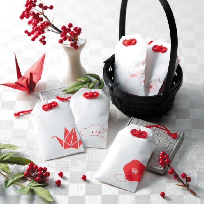 【プチギフト】福守り（ハートせんべい）　1799【サンクスギフト・おせんべい・米菓子・和風】※5個単位でご注文ください |  | 01