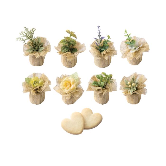 【プチギフト】グリーンドーム　単品//con1271【クッキー・上品・可愛い】※5個以上でご注文ください | 