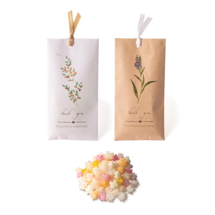 【プチギフト】ナチュラル金平糖//con1318【金平糖・ナチュラル・クラフト】※5個以上でご注文ください | 