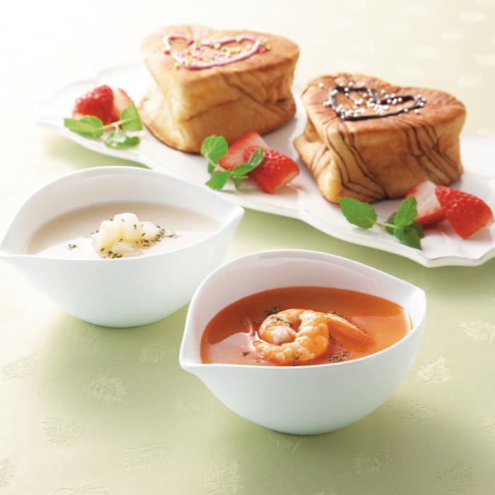 【引出物】おいしいデニッシュハート＆贅沢スープセット//F160【フード・ギフト・パン】 |  | 02