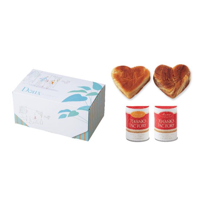 【引出物】おいしいデニッシュハート＆スープセット//F246【フード・ギフト・パン】 | 