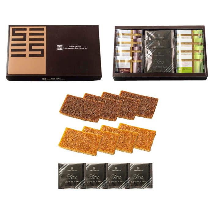 【スイーツギフト】スーパースイーツ　クッキー＆紅茶セット15A　OGA753【 引出物・引き出物・引菓子 】【クッキー・紅茶・焼き菓子】 | 