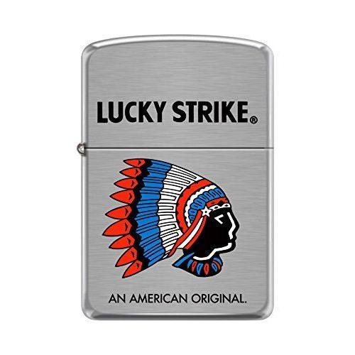 正規品 Zippo ジッポー Lucky Strike ラッキーストライク インディアンモチーフ 1941レプリカ Us限定 現金特価 Spiritnmore Com