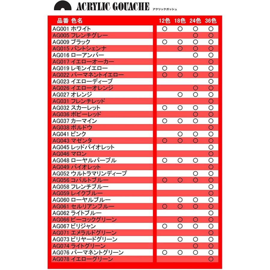 期間限定特価 ニッカー アクリル絵具 アクリックガッシュ 24色セット Ag24s ml 6号 国内配送 Atempletonphoto Com