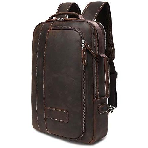 高速配送 Lannsyne リュック メンズ 本革 2way バックパック 革 ビジネスバッグ ビジネスリュック マチ拡張 大容量 15インチpc A 最高の Abmicse Org