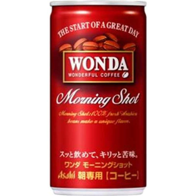 人気 アサヒ ワンダ モーニングショット 185ml×30本 ◆アサヒ ワンダモーニングショット 185gX6