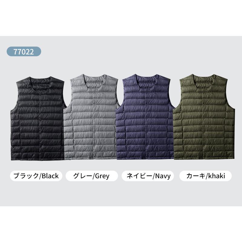 ダウンベスト インナーダウン キルティングベスト メンズ ライトダウン