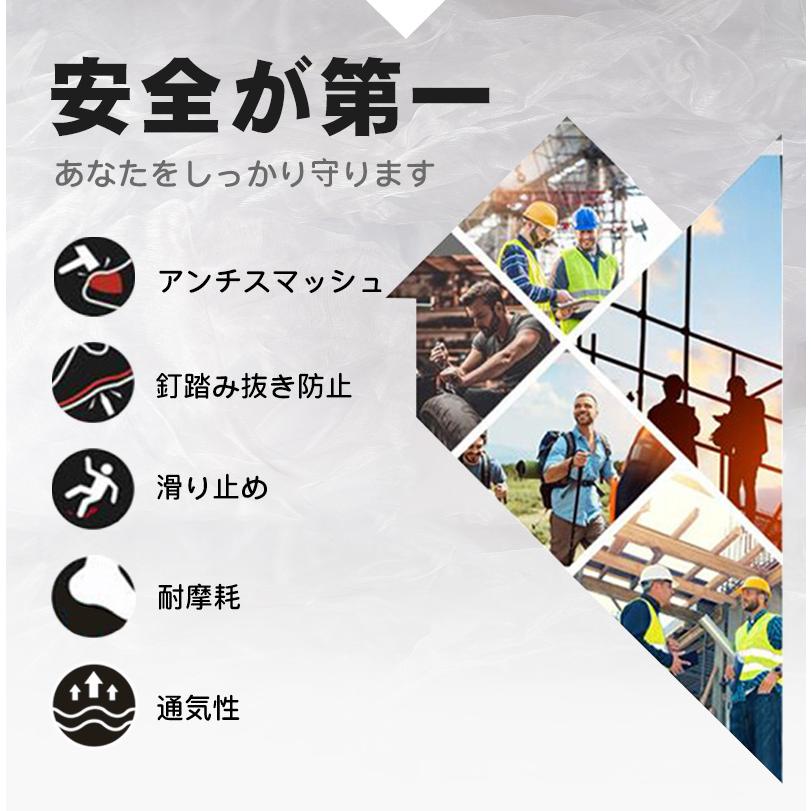 安全靴 作業靴 セーフティーシューズ スニーカー メンズ レディース 鋼
