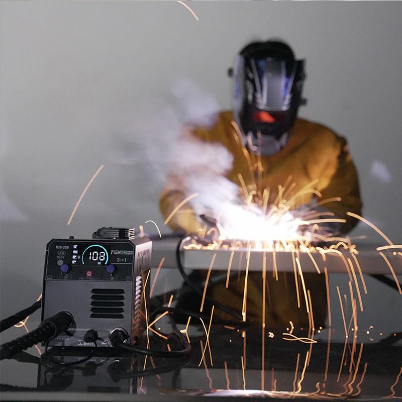FIGHTAGON 溶接機 半自動溶接機 LED表示 最大出力140A 1台3役 FIGHTAGON 溶接機 半自動溶接機 LED表示 最大出力140A 1台3役