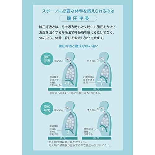 呼吸筋トレーニング 体幹トレーニング 腹圧呼吸 腹式呼吸 息を吸う力 息を吐く力を鍛える 息切れ 吹奏楽器 歌唱 発声練習 オレンジ Luna Uag22n5ii 月海商会 通販 Yahoo ショッピング