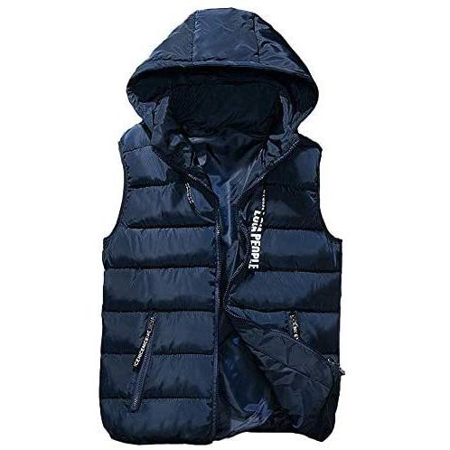 Msy Yien ダウン ベスト メンズ 中綿ベスト 超軽量 防寒 暖かい 秋 冬 袖 なし ダウン ジャケットフード ブルー 2xl Luna Ude06k5de031 月海商会 通販 Yahoo ショッピング