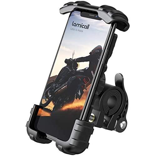 年最新版 片手操作 バイク スマホ ホルダー スタンド Lomicall 自転車 ワンタッチ スマートフォンホルダー 黒 Luna Ujl31x1ja 月海商会 通販 Yahoo ショッピング