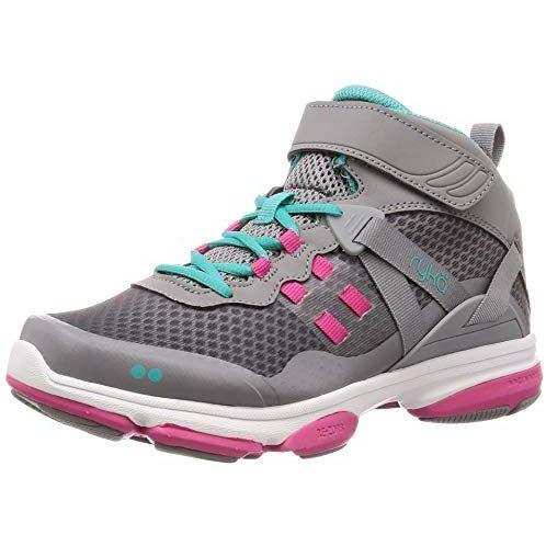 かわいい新作 ライカ Cm 24 0 グレー ピンク Mid Xt Devotion ダンスエクササイズシューズ フィットネスシューズ