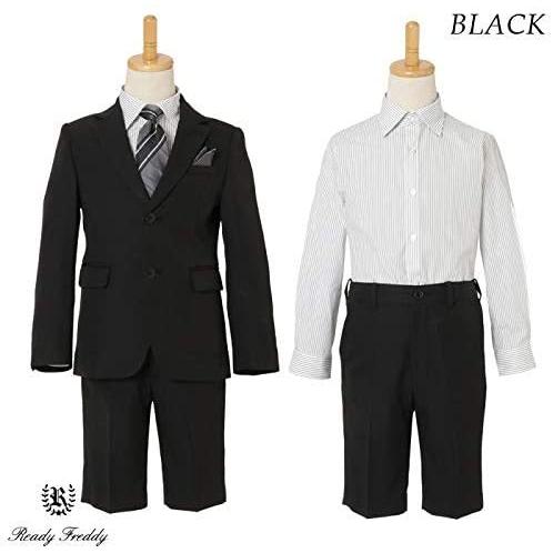 爆安プライス Ready Freddy レディフレディ 入学式 男の子 子供服 スーツ フォーマル 2ボタンベーシックスーツ ブラック 100 受賞店舗 Www Aqtsolutions Com