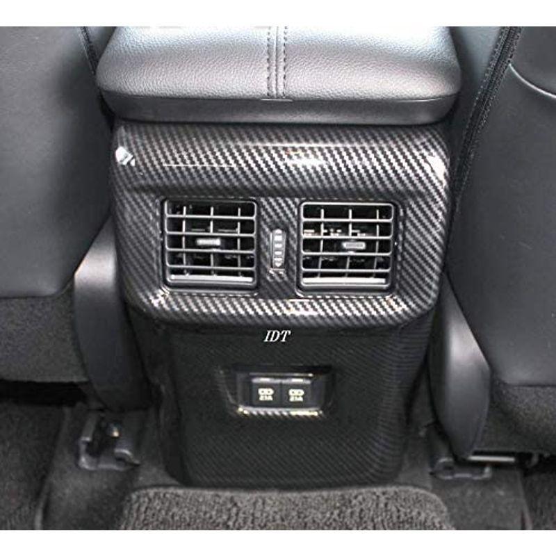 ミニウエス付 新型 Rav4 Xa50系 リアエアコンカバー アームレスト 裏 後部座席 インテリアパネル エアコン インパネ ハンドル