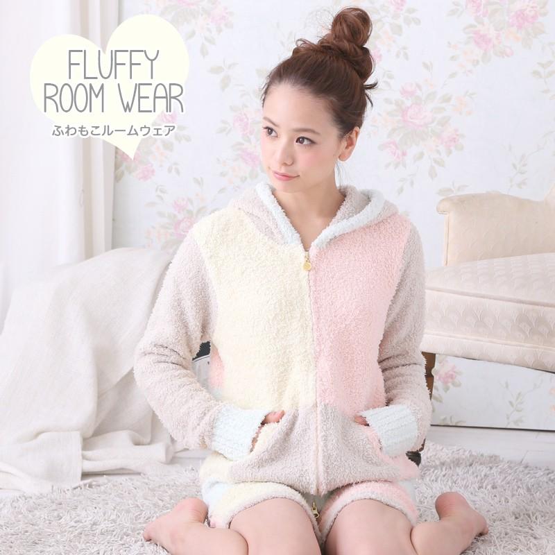 ピクシーパーティ Pixyparty 部屋着 ふわもこルームウェアパステルzipパーカー ショートパンツ Ha0zhuwkly Homeflexutilidades Com Br