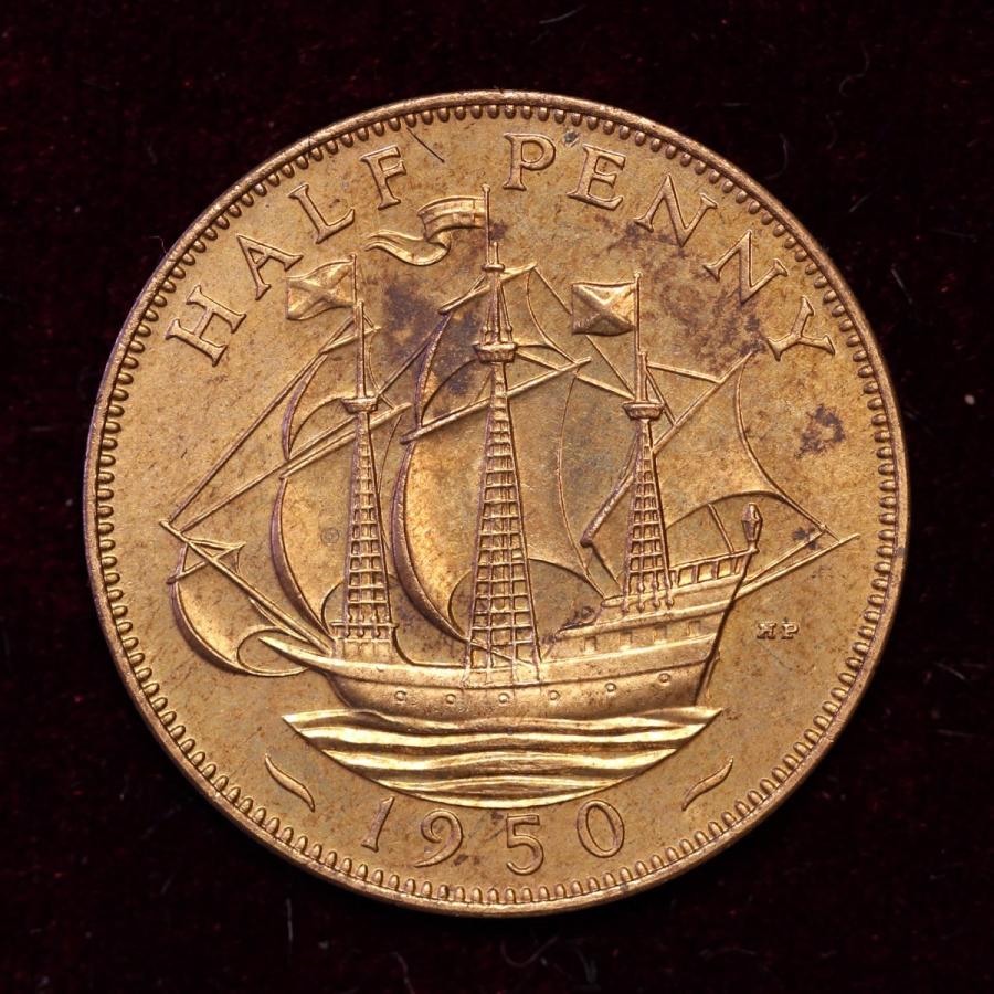 イギリス ジョージ6世 1950年 プルーフ9枚セット ケース有 : エルズ