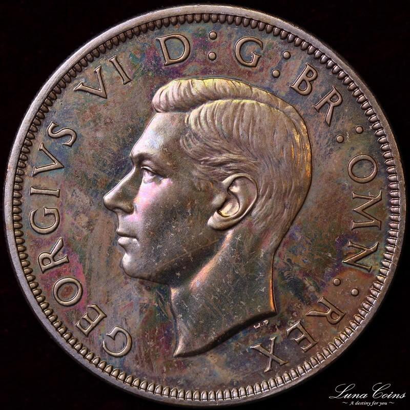 イギリス ジョージ6世 1950年 プルーフ9枚セット ケース有 : エルズ