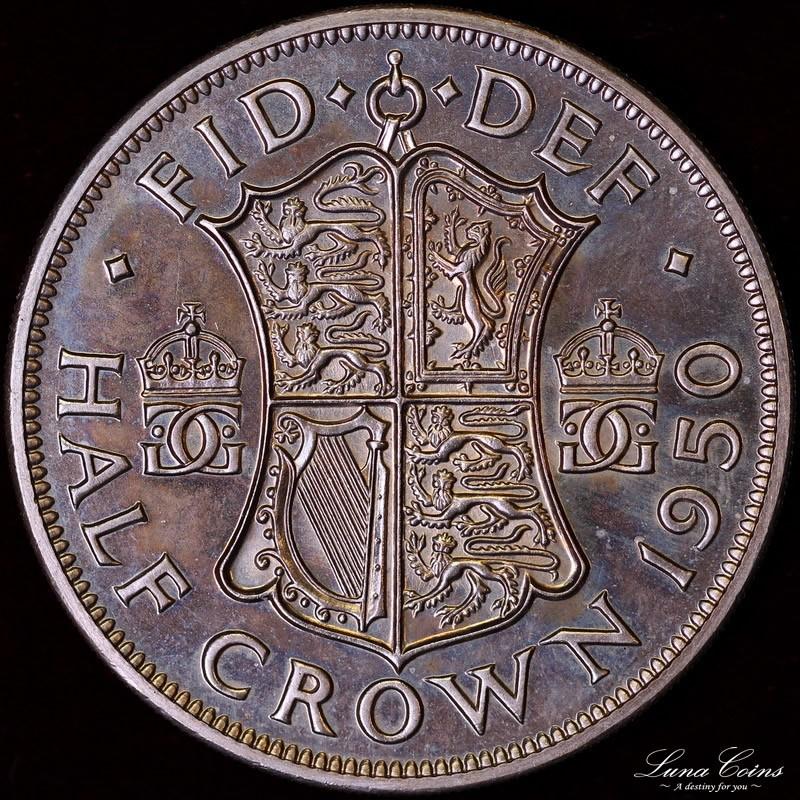 イギリス ジョージ6世 1950年 プルーフ9枚セット ケース有 : エルズ