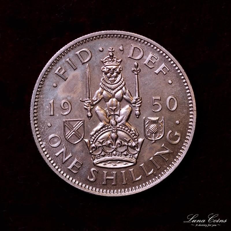 イギリス ジョージ6世 1950年 プルーフ9枚セット ケース有 : エルズ