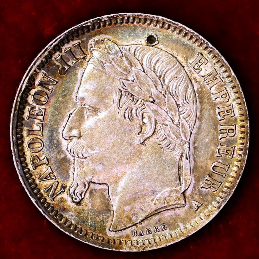 フランス 1869年 1フラン銀貨 : エルズコレクション - 通販 - Yahoo