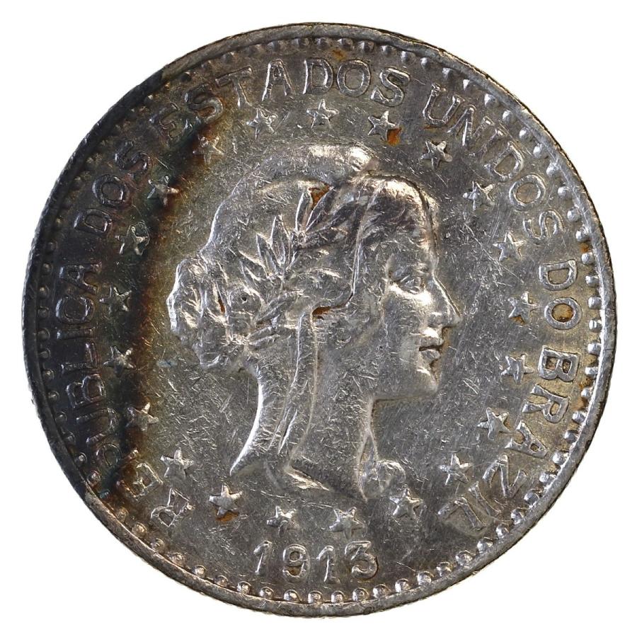 ブラジル 1913年 1000レイス 銀貨 178 エルズコレクション 通販 Yahoo ショッピング