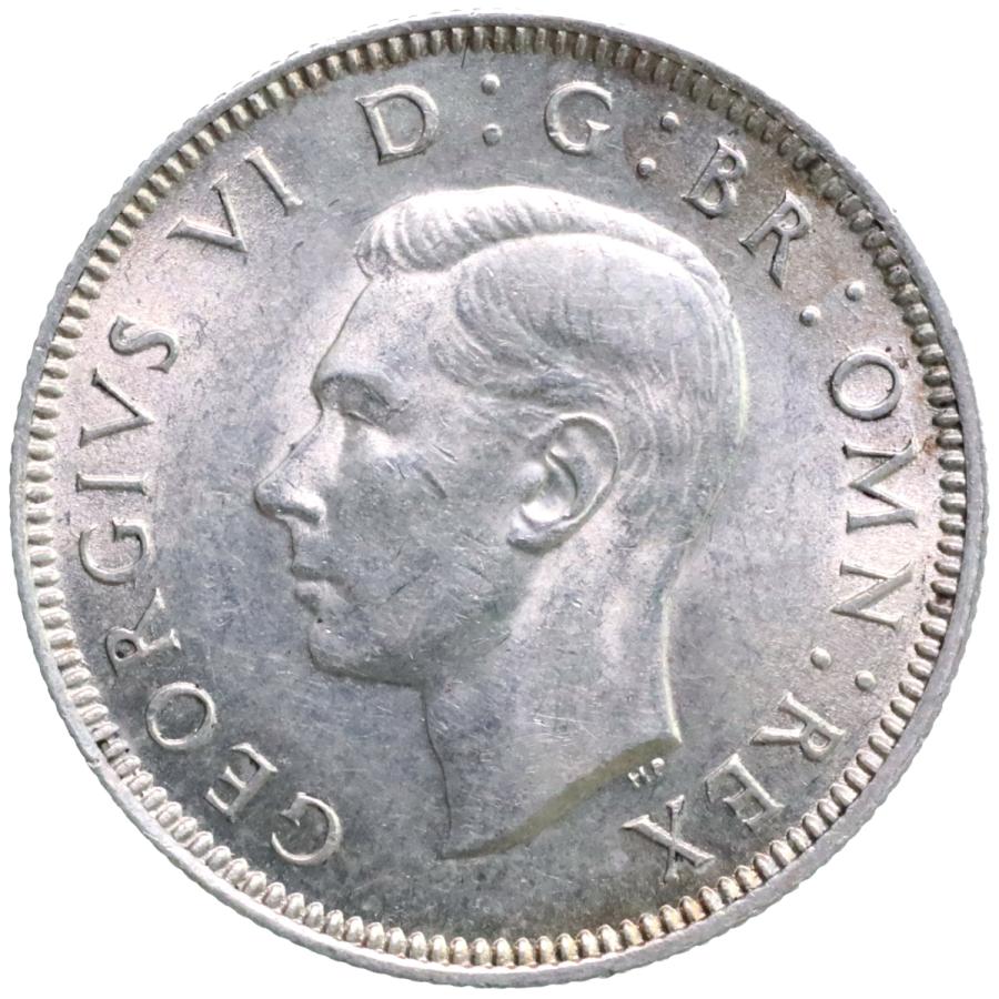 イギリス 1940年 ジョージ6世 1シリング 銀貨 Great Britain イギリス 1940年 ジョージ6世 1シリング 銀貨 Great Britain