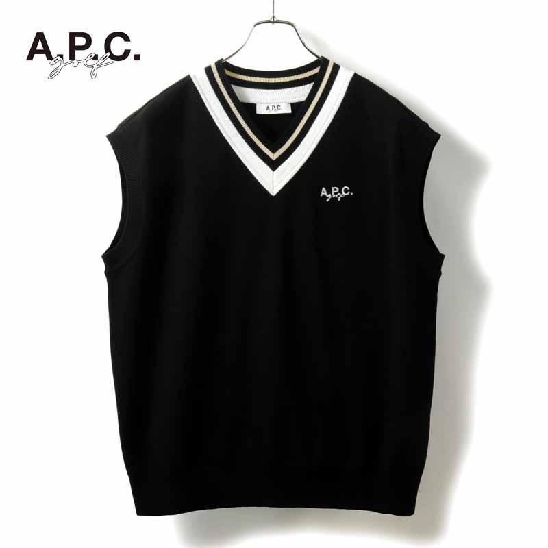 A.P.C. GOLF / アーペーセー ゴルフ 背面刺繍入りレーヨン