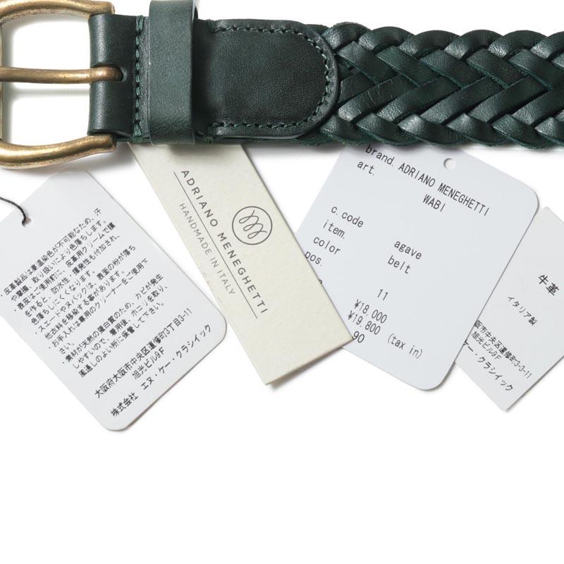 ADRIANO MENEGHETTI / アドリアーノメネゲッティ カーフレザー