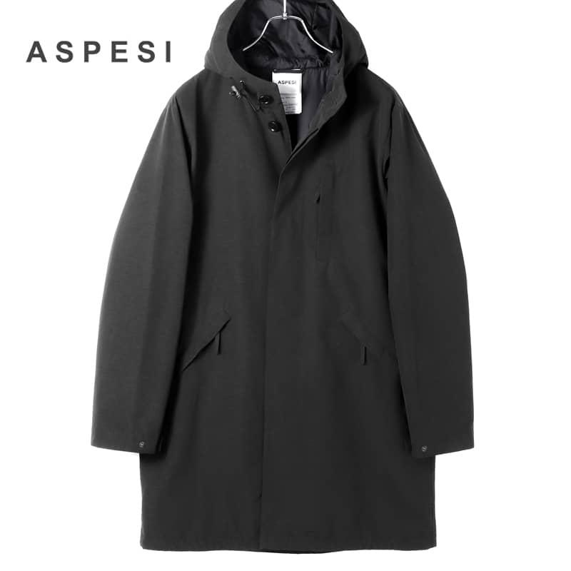 ASPESI パーカーコート ボタンセット付き ASPESI パーカーコート ボタンセット付き