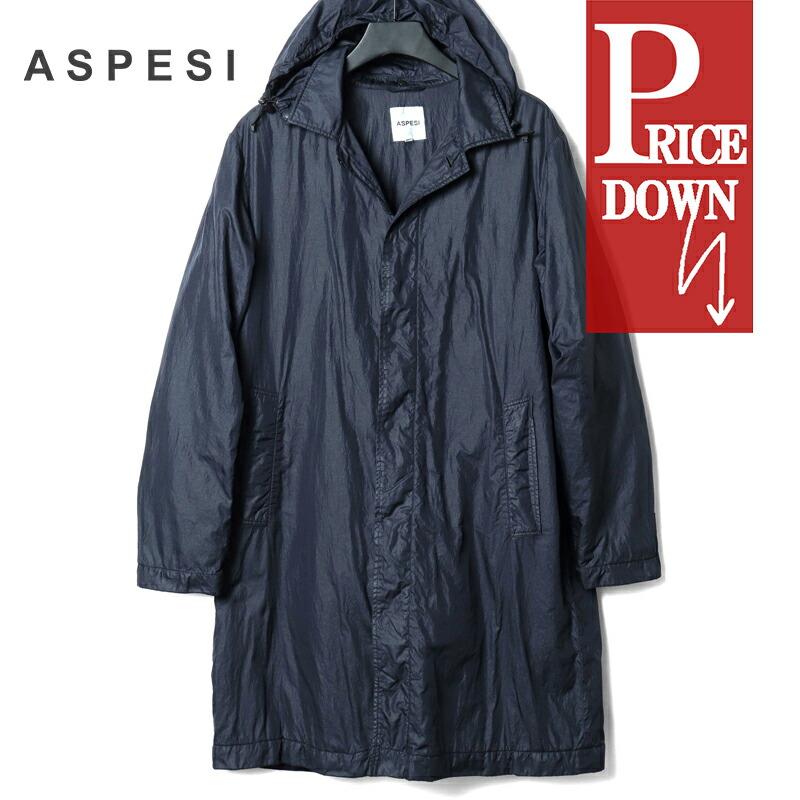 ASPESI（アスペジ） 中綿入りガーメントダイシュリンクナイロン