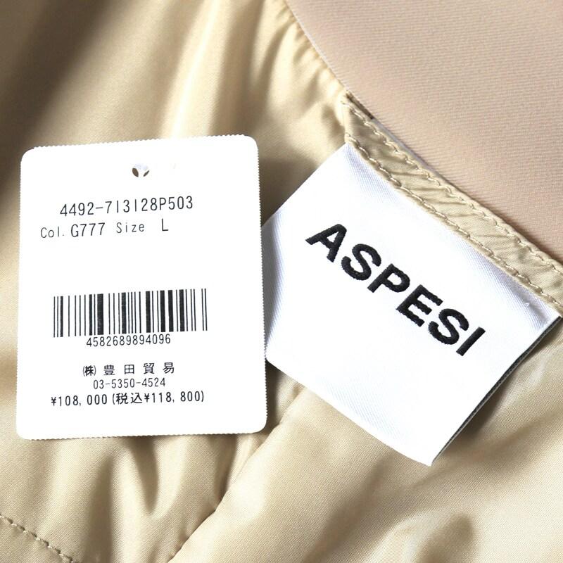 ASPESI（アスペジ） 中綿入り撥水テクノポリエステルストレッチステン