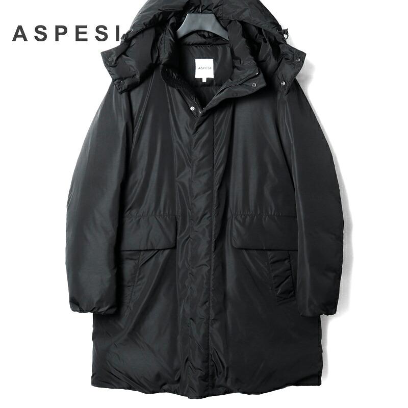 ASPESI（アスペジ） 撥水高密度シャイニーナイロン比翼仕立て 
