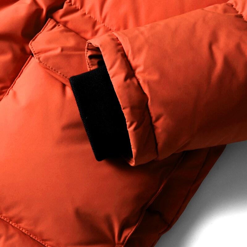 ASPESI / アスペジ ポリウレタンコーティング撥水マットナイロンデタッチャブルフーデッドダウンジャケット(NEW MOSCHINO/5I33/B762) （バーミリオン）_4