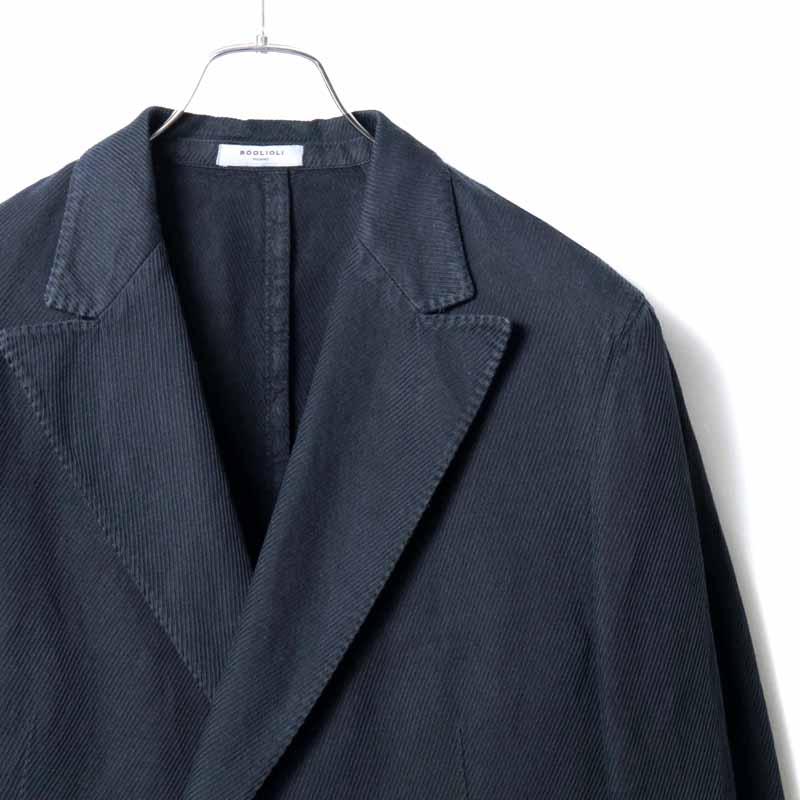 <美品>BOGLIOLI ネイビー ウール カシミヤ ジャケット サイズ46 BOGLIOLI ネイビー ウール カシミヤ ジャケット サイズ46