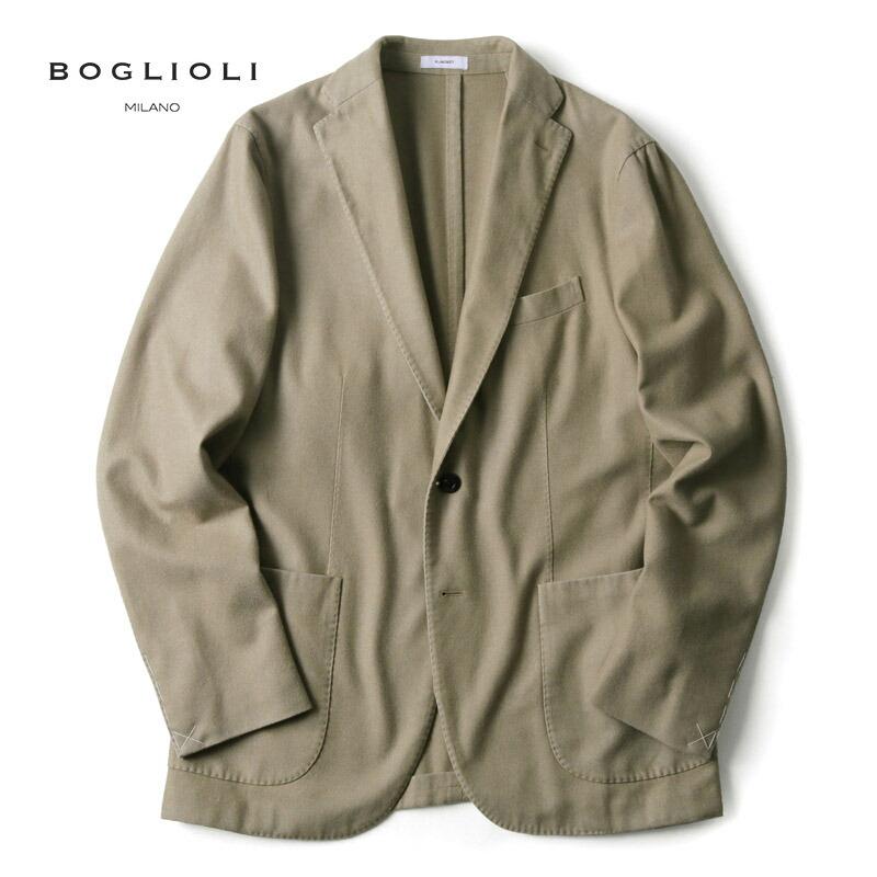 BOGLIOLI / ボリオリ ガーメントダイカシミヤライトフランネル2B BOGLIOLI / ボリオリ ガーメントダイカシミヤライトフランネル2B