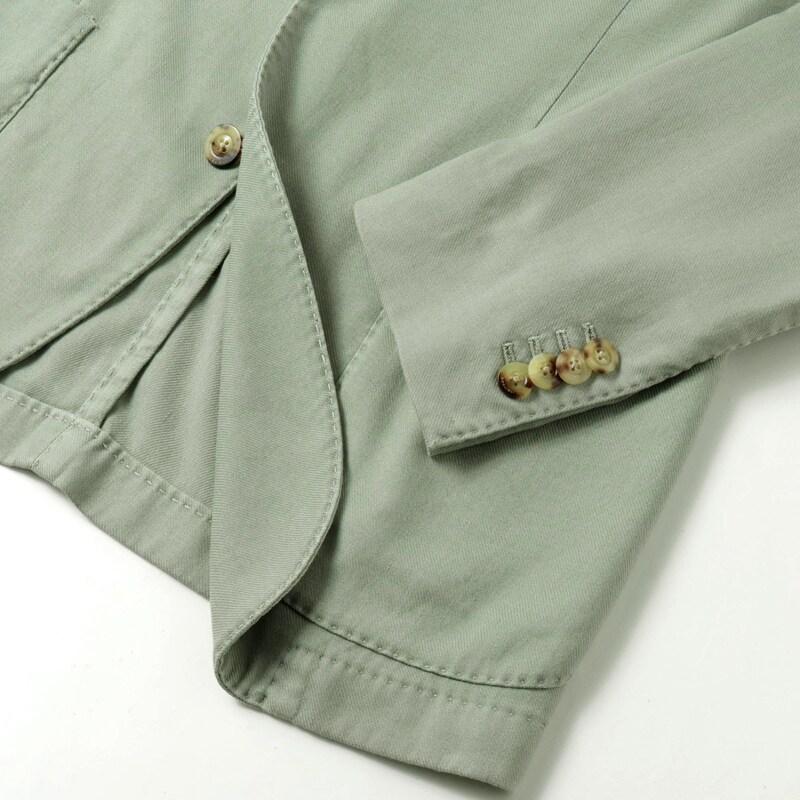 BOGLIOLI（ボリオリ） ガーメントダイコットンリネンポリエステル
