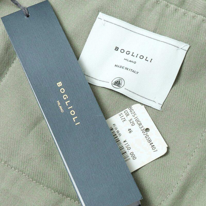 BOGLIOLI（ボリオリ） ガーメントダイコットンリネンポリエステル