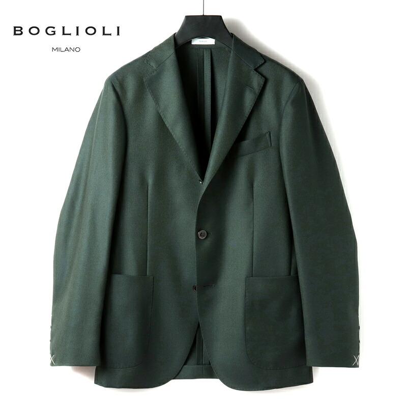 BOGLIOLI（ボリオリ） ウールホップサック3Bジャケット(DOVER