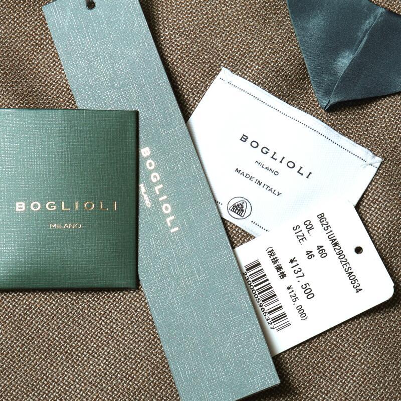 BOGLIOLI（ボリオリ） ウールホップサック3Bジャケット(DOVER 