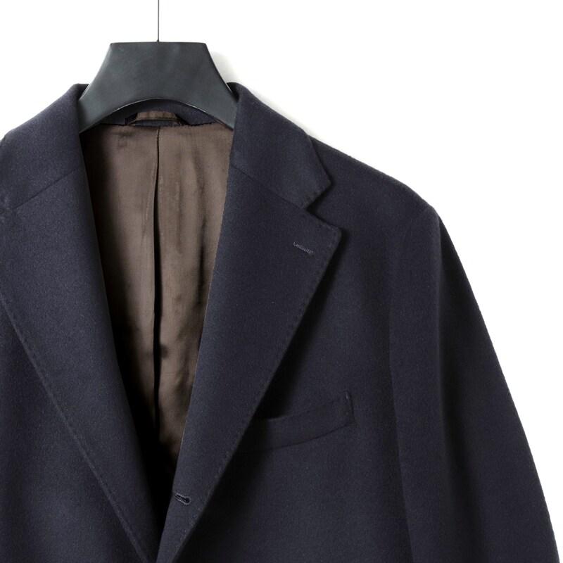 BARBA（バルバ） ウールカシミヤライトメルトン3Bチェスターコート