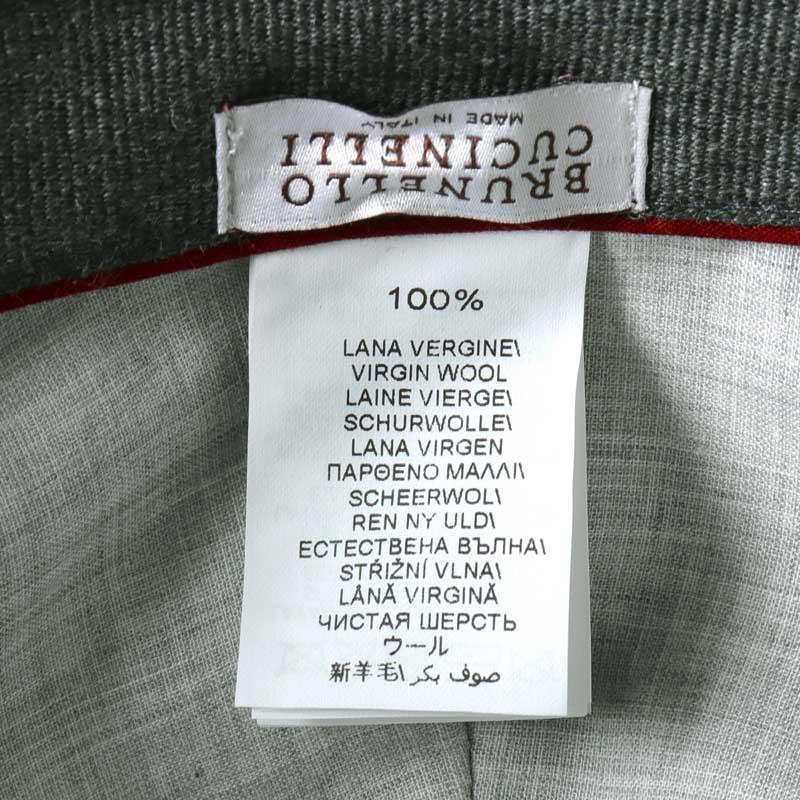 BRUNELLO CUCINELLI（ブルネロクチネリ） ウールロゴ刺繍入りベース