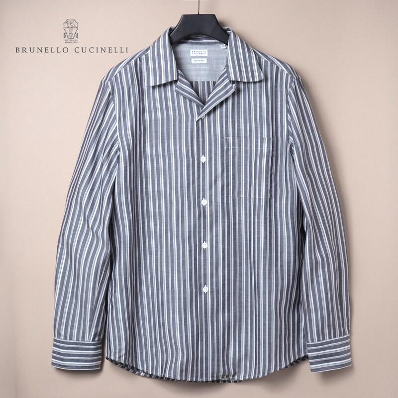 BRUNELLO CUCINELLI（ブルネロクチネリ） リヨセルスラブポプリン 