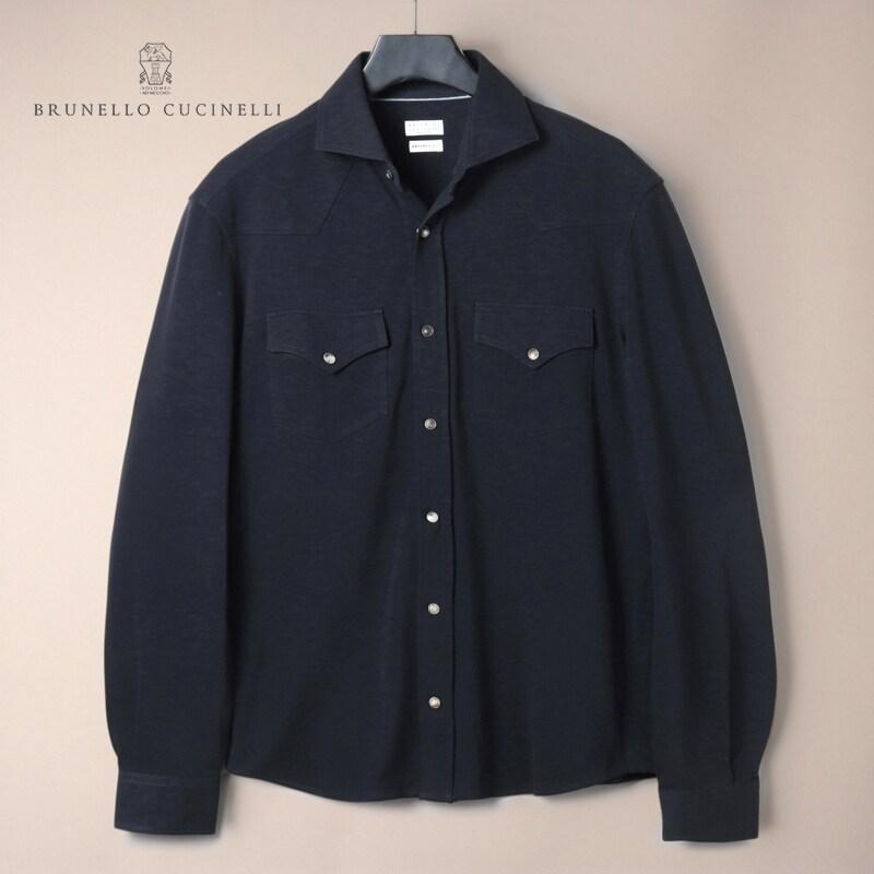 BRUNELLO CUCINELLI（ブルネロクチネリ） コットンピケホリゾンタル 