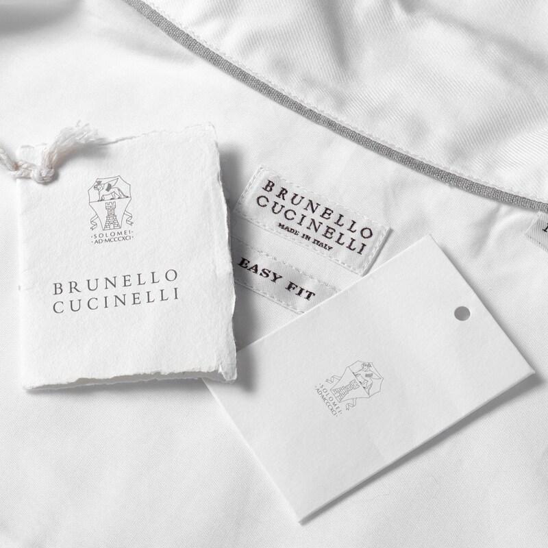 BRUNELLO CUCINELLI（ブルネロクチネリ） コットンロイヤルツイル