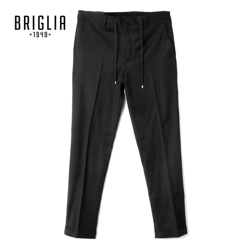 BRIGLIA 1949 / ブリリア ウールストレッチライトフランネルテーパード 