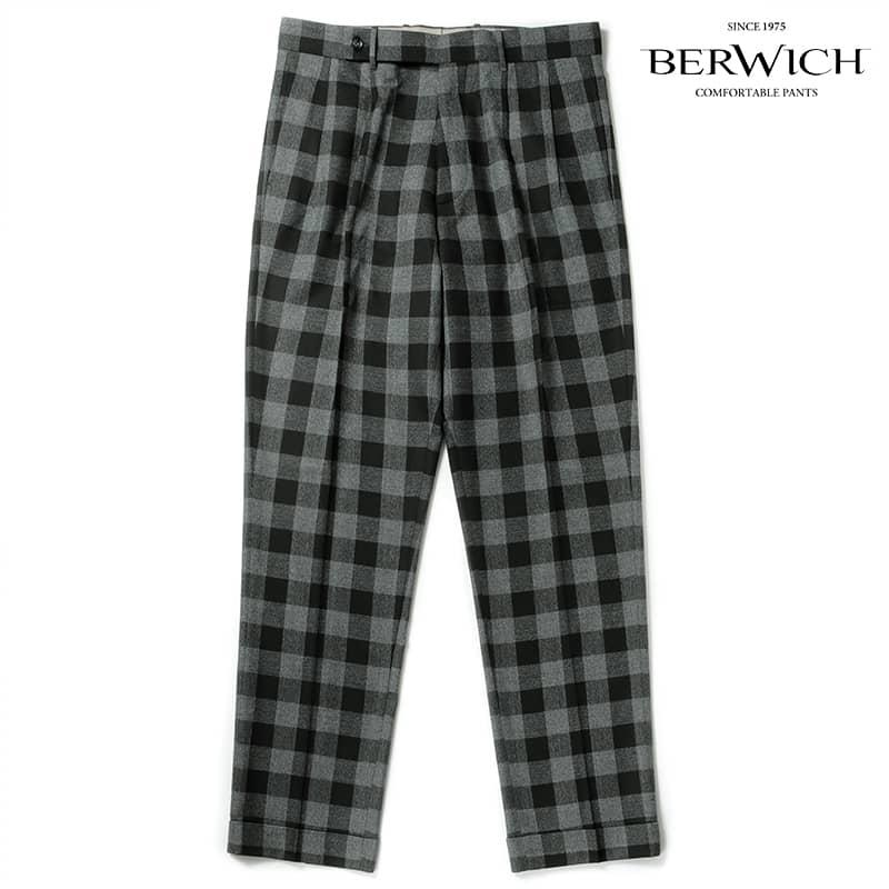 BERWICH（ベルウィッチ） BERWICH / ベルウィッチブロックチェック柄 