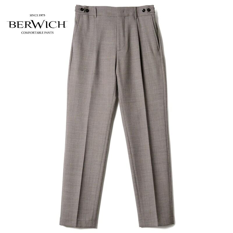 BERWICH（ベルウィッチ） テクノポリエステルウールストレッチサージ